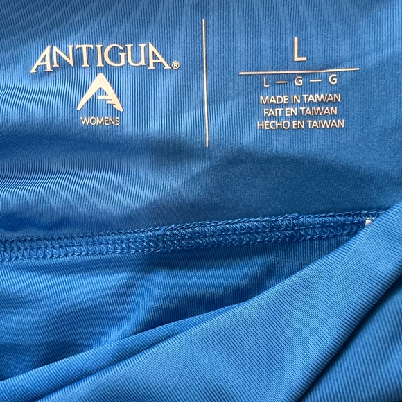 Antigua Skort Womens SmallRoyal Blue Mini Skirt Golf Cinch Ties Pockets Casual. - Picture 5 of 5